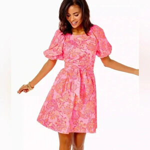 Lilly Pulitzer Knoxlie Dress in Mandevilla Baby Days Bloom Size 2